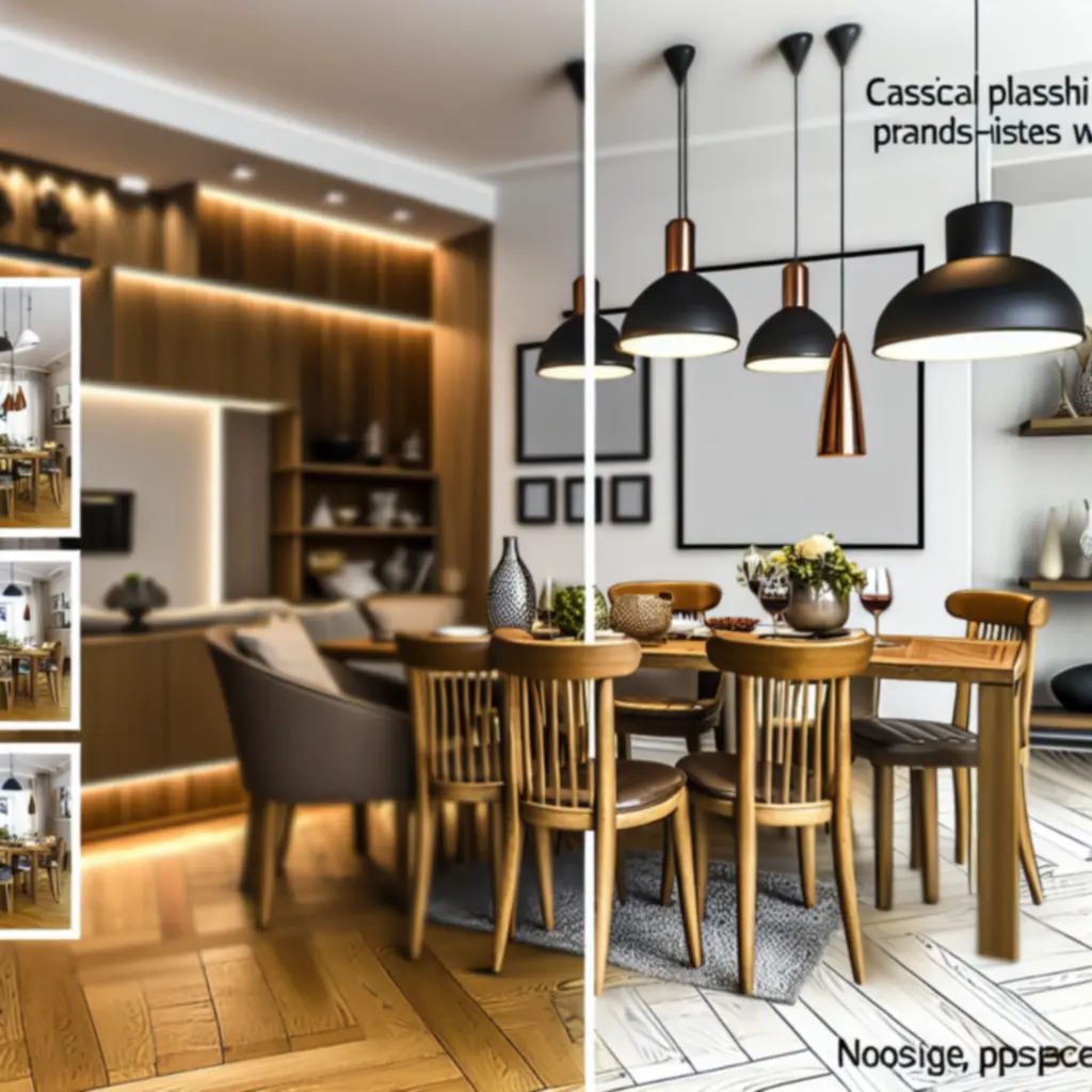 Nowoczesna jadalnia w polskim domu z meblami Domfurnex